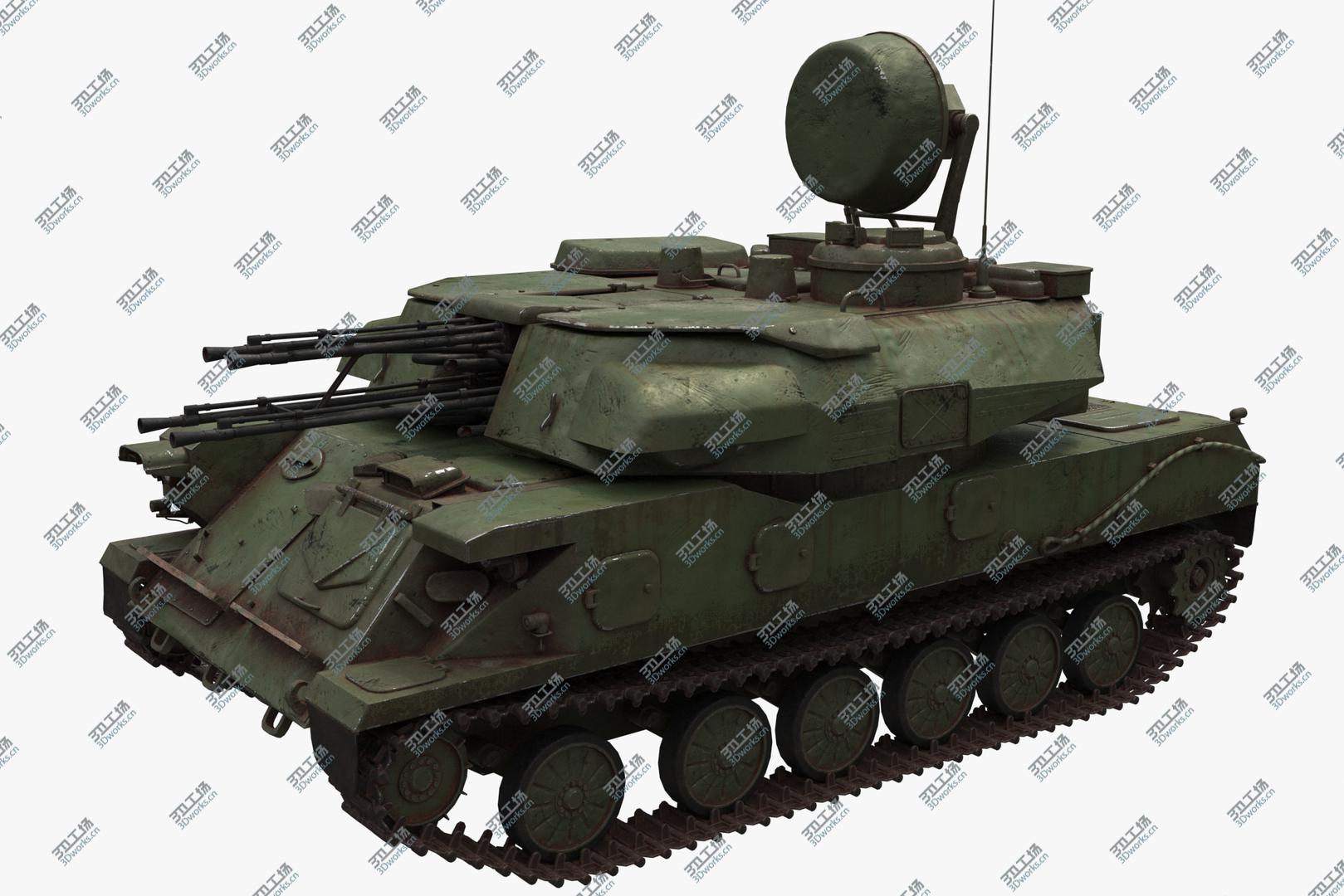 images/goods_img/202104093/ZSU-23-4 Shilka Anti Aircraft Tank 3D model/1.jpg